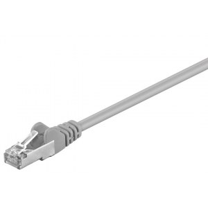 Goobay | CAT 5e | Network cable | Foiled twisted pair (FTP) | Male | RJ-45 | Male | RJ-45 | Grey | 7 m